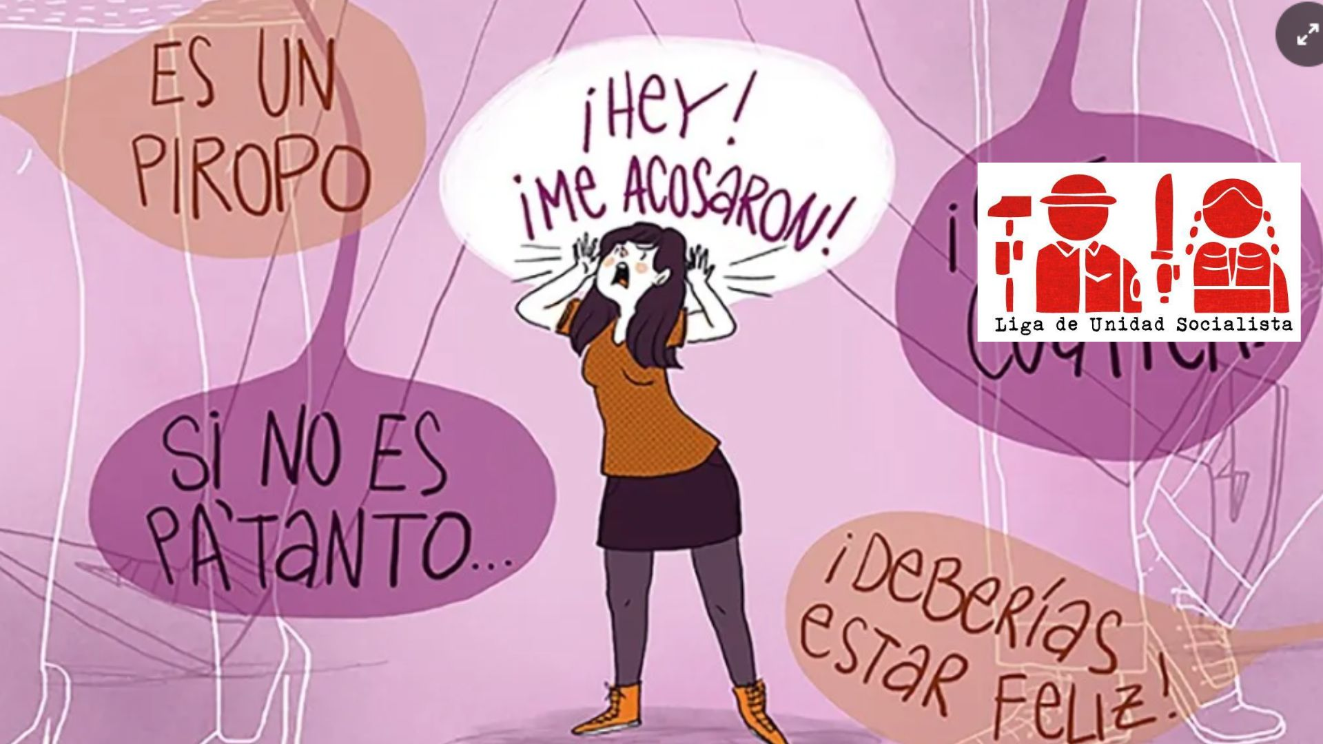 Ruptura con la LUS por acoso sexual